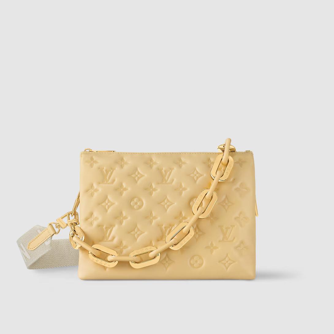Túi Louis Vuitton Coussin Pm H32 Nữ Vàng